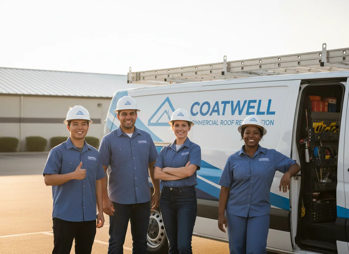 Commercial roof coating company in Buford, WY